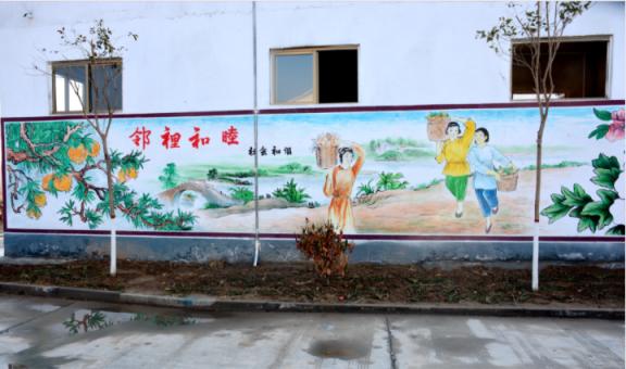 南平乡镇文化墙 乡风文明焕发新活力