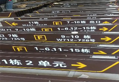 南平广告标识中，常见的几种安装方式。