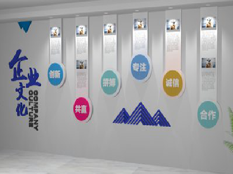 南平企业文化墙需要传递什么办公文化？